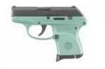 Ruger Lcp 380 ACP Turquoise Frame 6+1 Rounds 2.75" Blued Barrel Semi Automatic Pistol 3746