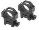 Leapers Inc. - UTG Pro Max Strength Rings Fits Picatinny 30MM Medium 2 Piece Black Finish RG2W3154