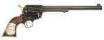 Cimarron Wyatt Earp Frontier Buntline 45 Colt 10" Barrel Old Model Case Hardened Standard Blued Finish Revolver Md: PP558