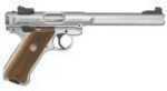 Ruger Mark IV Competition .22 LR 6.88" Bull Barrel 10 Rounds Laminate Grips Stainless Finish