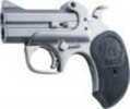 Bond Arms Papa Bear 45 Long Colt /410 Gauge Stainless Steel Single Action 3" Barrel Blade Front Fixed Rear Sights Pistol