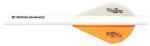 Bohning Archery Blazer Shrink Fletch Neon Orange/White 101001NO