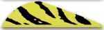 Bohning Archery Blazer Vanes 100pk Yellow Tiger 2in 10832YT2