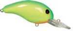 Bandit Lures Double Deep Diver 1/4 Chartreuse/Green Back Md#: 300-19