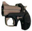 Bond Arms Backup 45 ACP 2.5" Barrel Round Steel Powder Coat Black Derringer Pistol BABU BLK