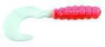Big Bite Baits Fat Tail Grub 2in 10pk Jaw Breaker (Red/White) Md#: FG2-07