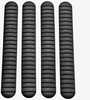 B5 Systems Rail Covers 4 Pack Fits M-lok Rails Matte Black Rcm-1256