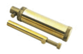 Traditions Hunter Flask & Powder Measure - Brass Md: A1334