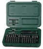 Weaver Multi- Bit Tool 77-Piece Set Hard Plastic Case Ergonomic Driver Handle Black/Green 849718