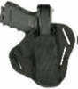 BlackHawk Products Group Ambidextrous 3-Slot Pancake Holster Size 04: for Glock 26, 27, 33 & other sub-compact 9mm/.40 40PC04BK