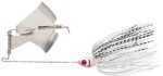 Booyah Clacker Buzzbait 3/8oz Snow White Shad Md#: BYB38-605