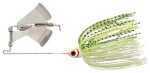 Booyah Clacker Buzzbait 1/2 oz White/Chartreuse Shad, Model: BYB12-606