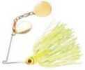 Booyah Double Colorado Spinnerbait 3/8 oz Chartreuse, Model: BYBCC38-617