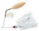 Booyah Tandem Spinnerbait 1/4oz Snow White Model: BYBT14-615