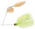 Booyah Tandem Spinnerbait 1/2 oz Chartreuse, Model: BYBT12-617