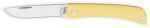 Case Cutlery Yellow Handle Series 3137 CV Sod Buster Jr. 00032