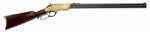 Cimarron 1860 Henry Civilian Rifle 44-40 Winchester 24" Barrel 12 Round Brass Original Finish Walnut Stock Md: CA239A01