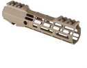 Aero Precision AR-15 Atlas S-One Slim Line 7 In Handguards Free Float M-LOK Aluminum Flat Dark Earth