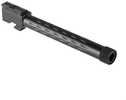 Faxon Firearms Competition Match Flame Threaded Barrel For Glock 34 9mm Luger, Black