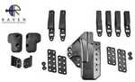 Raven Concealment Systems Eidolon Holster Agency Kit For Glock 19 Short Shield Ambidextrous Black