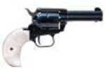 Heritage Rough Rider Revolver 22 LR / Mag 3.75" Barrel Blued Finish With White Simulated Pearl Grip RR22MB3BHPRL