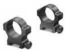 Leupold Backcountry Cross-Slot Weaver-Style Rings 1" Diameter, Low Height, Matte Black