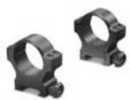 Leupold Backcountry Cross-Slot Weaver-Style Rings 30mm Diameter, Low Height, Matte Black