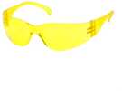 Intruder Amber Safety Glasses W/Amber Template