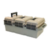 MTM 3-Can Ammo Crate 50 Caliber Dark Earth