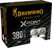 Browning 380 ACP 95 Grain X-Point 20 / Box
