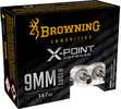 Browning 9mm Luger 147 Grain X-Point 20 / Box