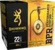 Browning BPR Target 22 LR 40 Grain Lead Round Nose Ammo 400 Rounds