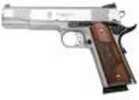 Smith & Wesson SW1911 45 ACP E 5" Barrel Stainless Steel 8 Round Semi Automatic Pistol 108482