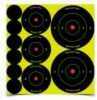 Birchwood Casey Shoot-N-C Target Round Bullseye Assortment Kit 72-1" 36-2" and 24-3" Targets 34608-12