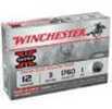 12 Gauge 5 Rounds Ammunition Winchester 3" 1 oz Lead #Slug