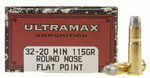 32-20 Winchester 50 Rounds Ammunition Ultramax 115 Grain Lead