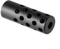 Gentry Custom Quiet Muzzle Brake 6.5 Caliber .264 5/8-24 Threads Matte Blue Steel