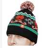 Magpul Industries Ugly Christmas Beanie Krampus One Size Fits Most Black With Custom Knit Graphics 95% Acrylic 5% Lycra 