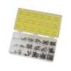 UNPLATED Steel Flat Head Wood Screw Kit