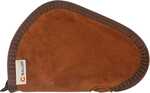 The Allen Company Inc. Suede Handgun Case 8 In Brown Suede