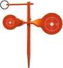 Champion Rimfire Screw-In Double Gong Spinner Target Steel Orange