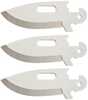 Cold Steel Click-N-Cut Replacement Blade 3/Pk - 2-1/2" Drop Point