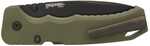 Cold Steel CSFL40AT Swift III EDC 4" Folding Plain Black PVD CPM M4 Steel Blade, OD Green Textured G10 Handle, Presentat