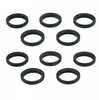 Tacfire AR-10 Muzzle Brake Crush Black Washers - 10/ct