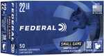 Federal 712 22LR 38Gr Copper-Plated Round Nose 50 Per Box/ 100 Case