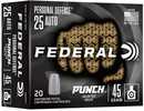 Punch Personal Defense 25 Auto Handgun Ammo