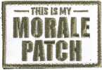 ThIs Is My Morale Patch w/ Adhesive