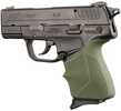 Hogue Springfield Armory XD-E 9mm/.45ACP: HandALL Beavertail Grip Sleeve - OD Green