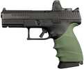 Hogue HandAll Beavertail Grip Sleeve CZ P-10 Compact 9mm - OD Green