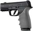 Hogue HandAll Beavertail Handgun Grip Sleeve For Sig Sauer P365 XMacro Slate Grey